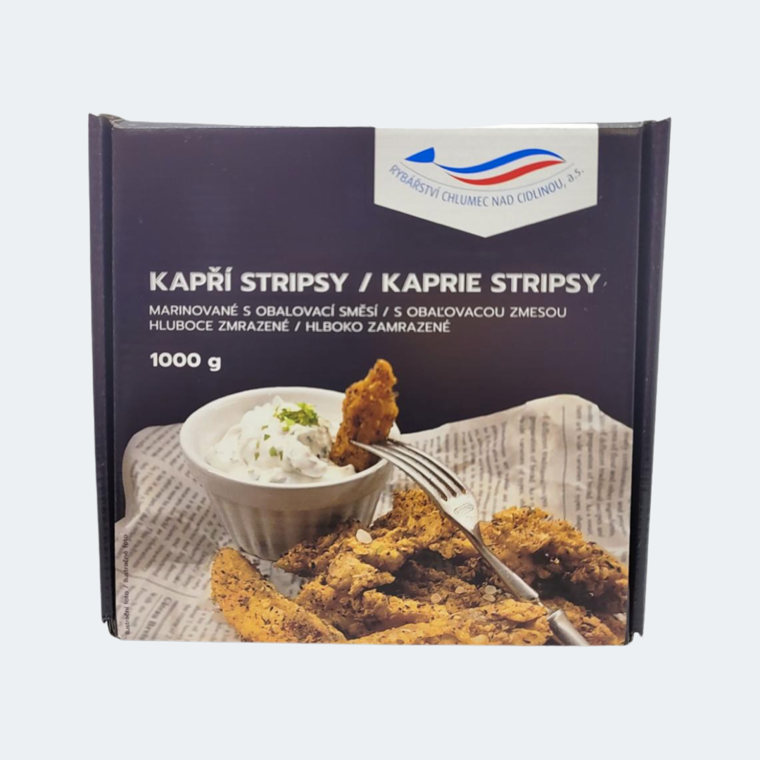 Ukázka balení kapřích stripsů Ukázka balení kapřích stripsů